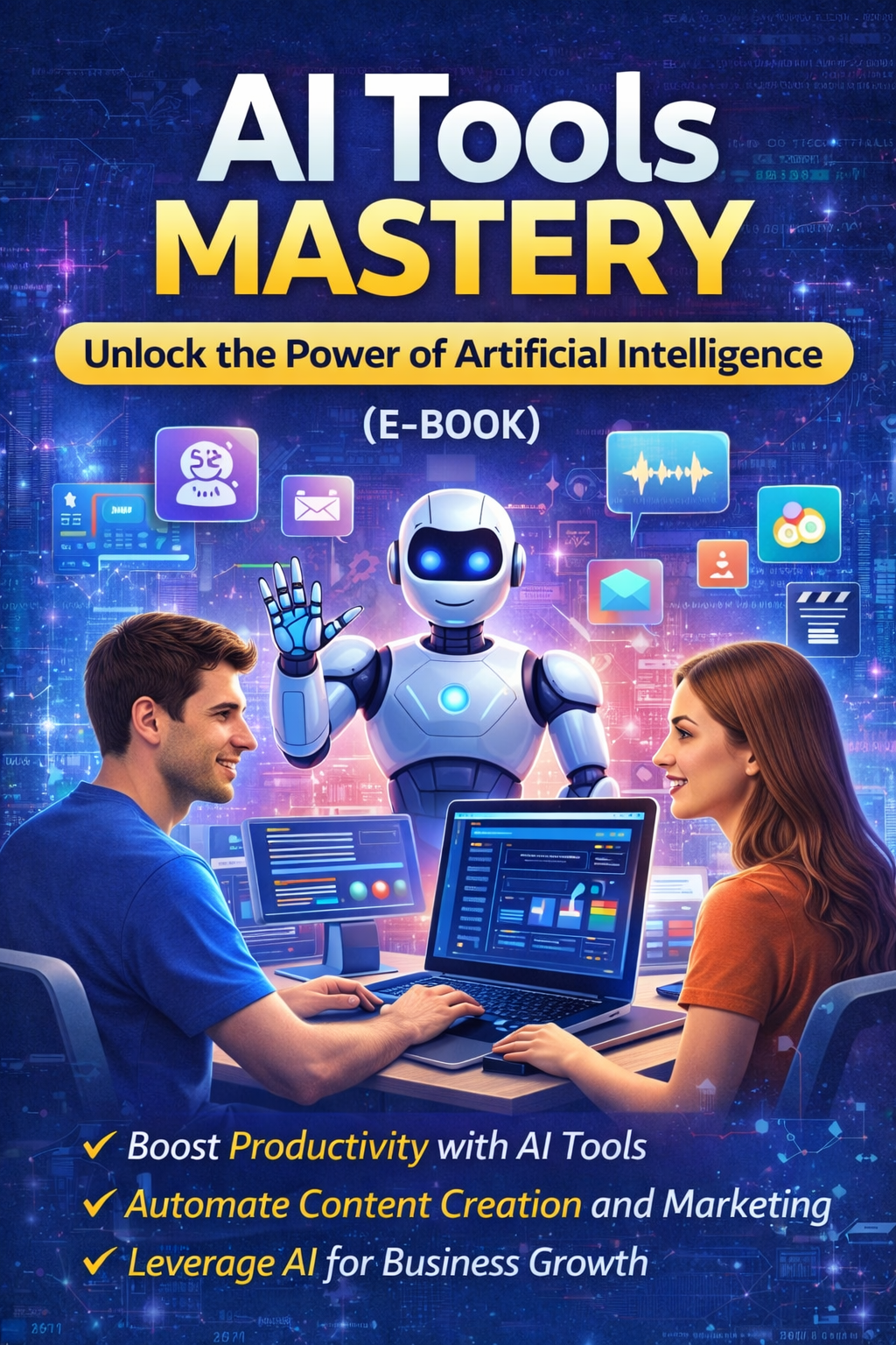 AI Tools Mastery – Complete Guide to Boost Productivity & Automate Work (E-Book)