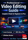 Professional Video Editing Guide Complete E-Book for Beginners to Pros